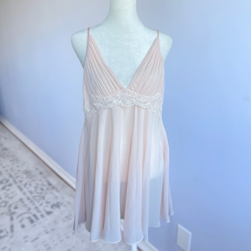 Y2K Jones New York Slip Fairy Dress/Tank With Lace Detailing
